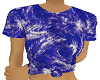 t shirt F design blue 3