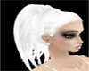 white burlesque hair