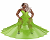 Bright Green Gown