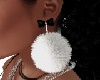 Santa Earrings-Black