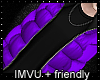 Puffer jacket Purple