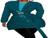 Teal Trench W/Tee