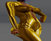 FG~ Gold Latex Outfit