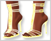 Yellow Butterfly Heels