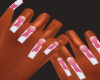 pinkish nail$