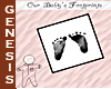Baby's Footprints Single