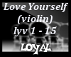 love yourself violin