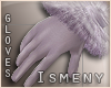 [Is] Fur Gloves Lilac