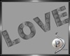 SILVER LOVE SIGN