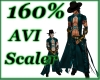 M1 160% AVI Scaler (M&F)