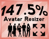 Avatar Scaler 147.5%