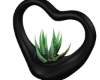 JAZ Black Heart Planter