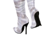 pearl white boots