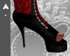 ^Ash Red Lace Boots