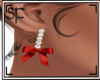 SF Xmas Red  Earrings