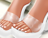 🦋 Babe White Heels