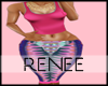 *RC*Rose AztecCapris*xxl