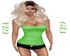 Lime Green Tank Top~