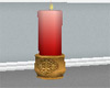 Tall Pillar Candle Red