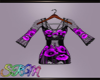 Purple Rose Beauty Dress