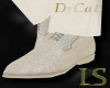 LS~DrCat Cream Tux Shoes