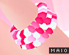 🅜LOVE: pink bracelets