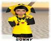 *SW*Yellow Pokemon Hoody