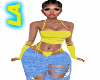 Yellow Arm Warmer