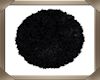 *J* Fluffly black rug