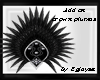 add on crow plumas black