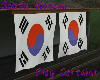 South Korean Flag Curtns
