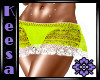 Lace skirt Yellow n Whit