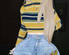 ✧Yellow Striped Outfit