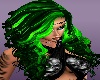 Rave Multi Green Hair