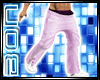 [B0N] Purple White Pants