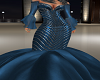 {AD13} Mermaid blue dres