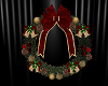 ~D~ Red & Gl Xmas Wreath