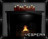 -V- Fireplace & Candles