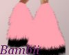 .:B:.Pink.Black.FurBoots