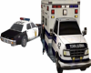 ♠ Ambulance Cop Car