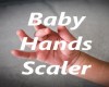 girl baby hands