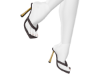 𝕴 Gold Heel Sandals