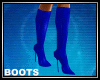 Power Girl Blue Boots
