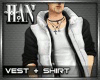 [H]Vest+Shirt|BW