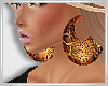 ::SNAKE SKIN EARRINSG