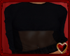 T♥ Black Sheer Sweater