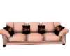 Peach Cuddle Sofa-Poses