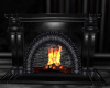 (mc)Fireplace Blk-Slvr