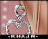 K! Heart Earrings 💕
