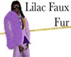 Lilac Faux Fur